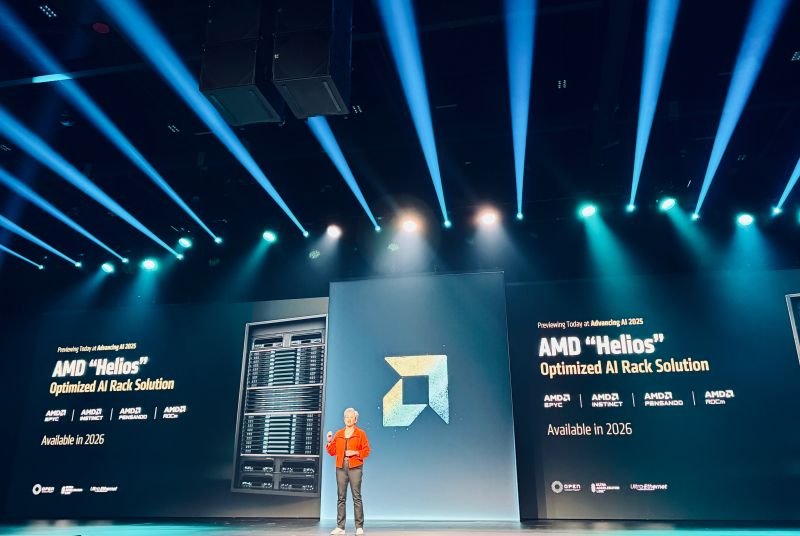 AMD Unveils Helios AI Server System as OpenAI Adopts New MI400 Series Chips