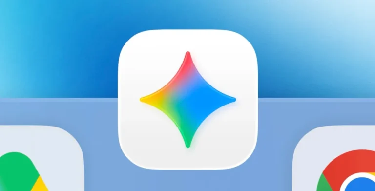 Colorful star icon on a white square with a blue gradient background.