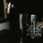 1010Benja AI music track on a laptop with audio editing software