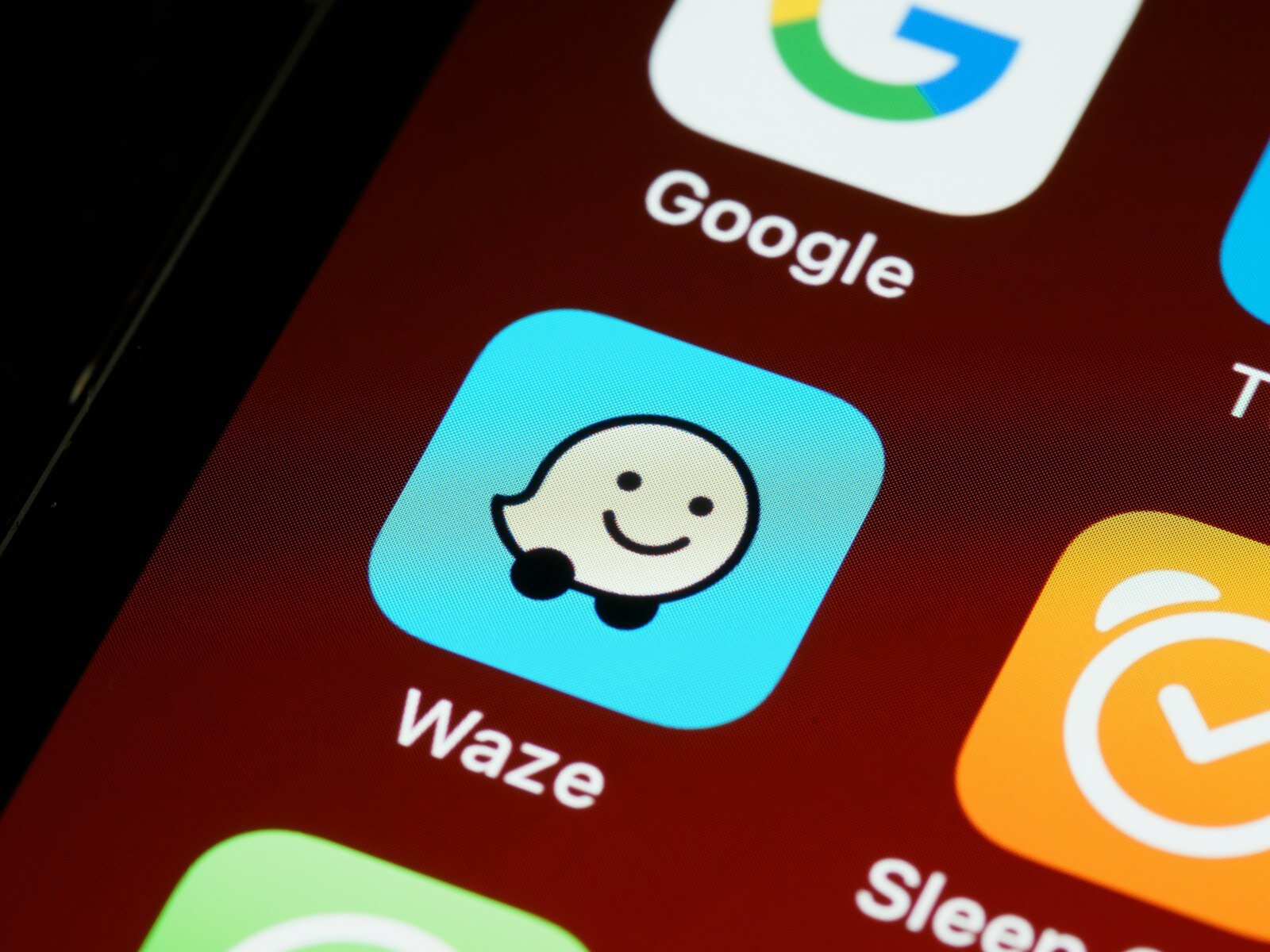 Waze Gemini navigation app shown on a phone with driving directions