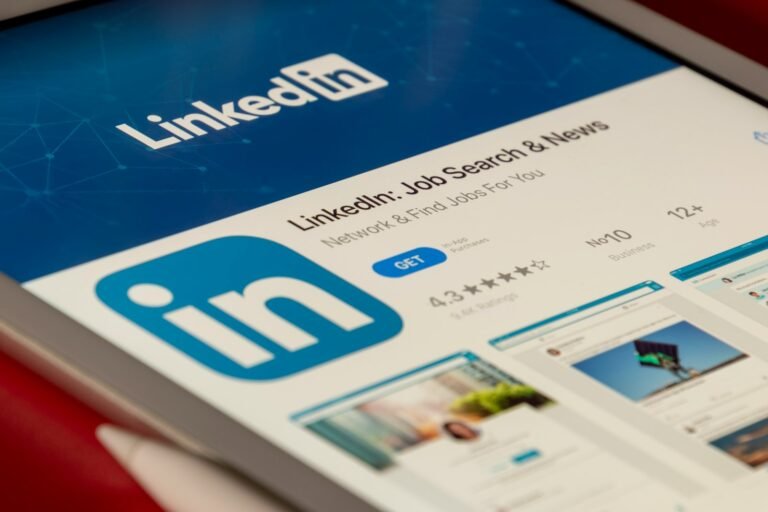 LinkedIn AI slop button on a social feed screen