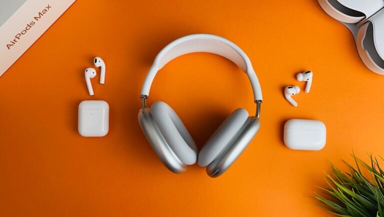 Apple camera AirPods concept with built-in cameras for Siri visual assistance