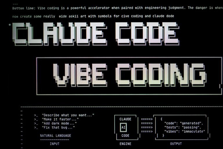 Claude Code auto mode default announcement on a laptop screen