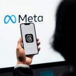 Meta AI Mac app on a laptop screen with dictation and business tools