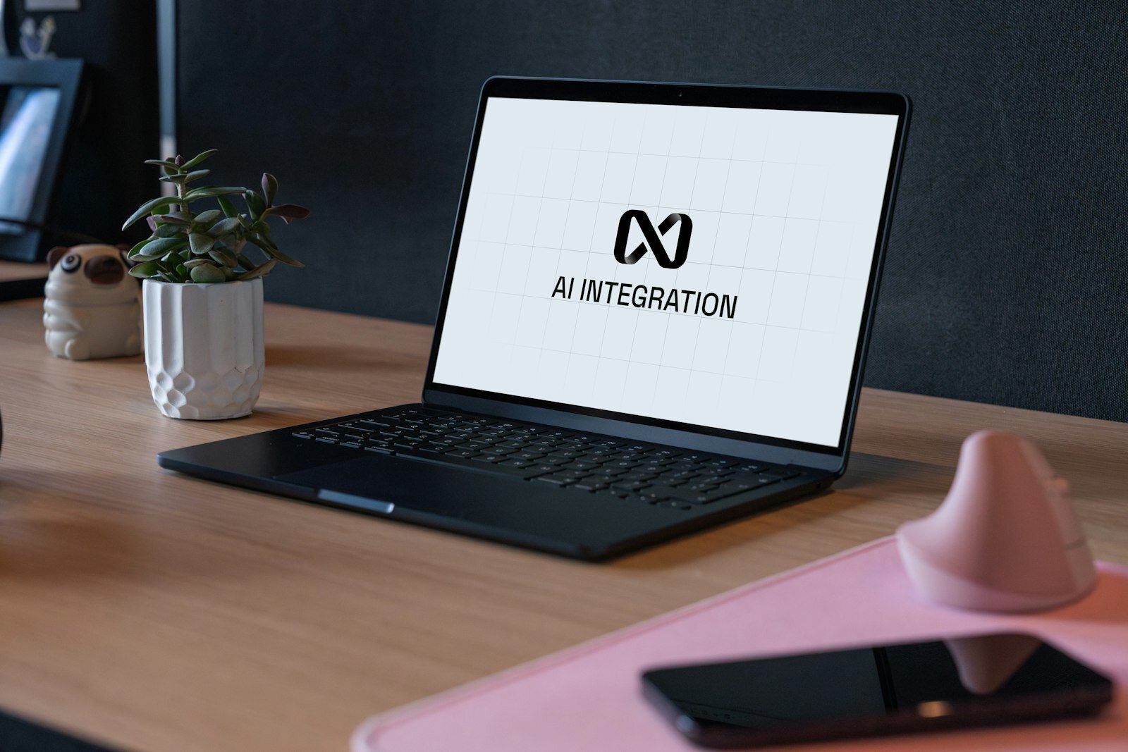 Ox Alpha model by Z.ai seen on a laptop screen in an AI lab setting