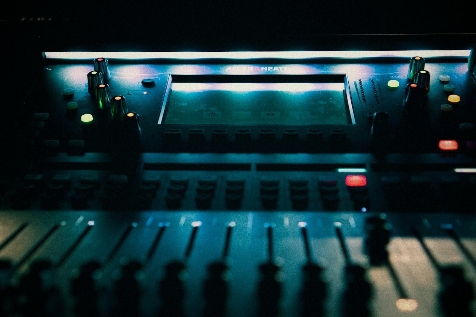 Engram AI sampler on a studio desk for experimental music production