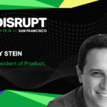 TechCrunch Disrupt 2026 banner with Robby Stein's photo, title, and event details in San Francisco, Oct 13-15.