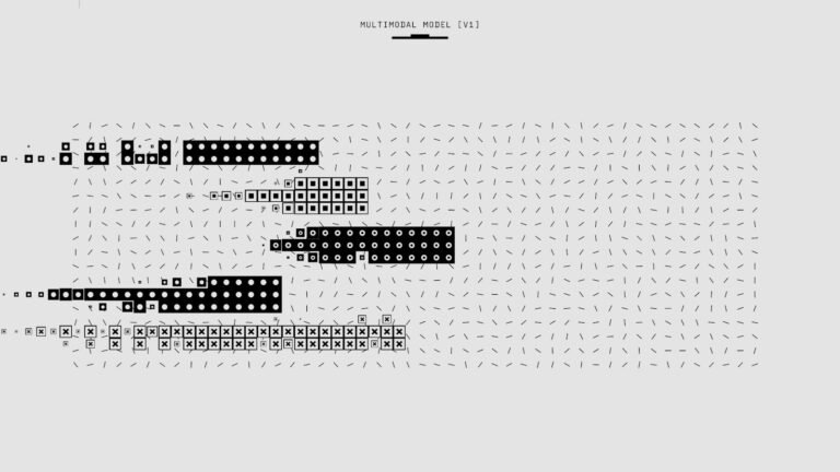 AI models bridge concept illustrating AI models communicating without text