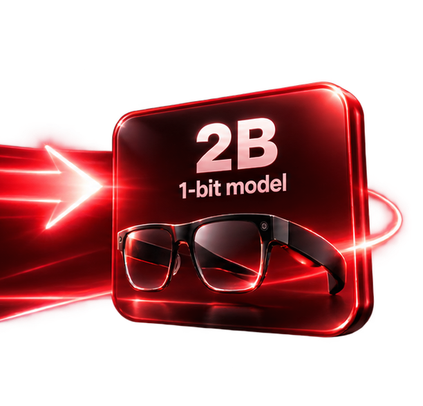 PrismML adapts tiny 1-bit language model for Qualcomm smart glasses