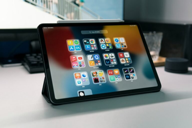 Meta AI agent Muse on an iPad screen with connector apps