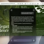 MacOS screen with a PDF on superhydrophobicity, showing a Siri window with examples like rice leaves and rose petals.
