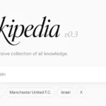 Grokipedia homepage with new logo, version 0.3, search bar for "Albert Einstein," and trending topics displayed below.