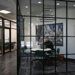 Anthropic public benefit fund announcement with company office background